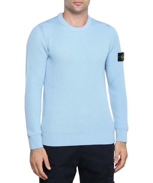 Straight fit long sleeve jumper