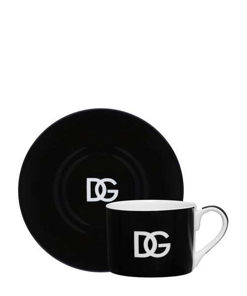 Logo cup and saucer set