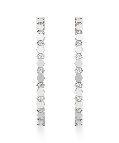 Серьги-кольца  Bee de Chaumet