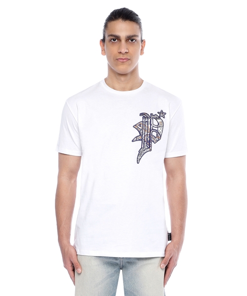 Cotton T-shirt with logo | Emporium Cotton T-shirt with logo | Emporium