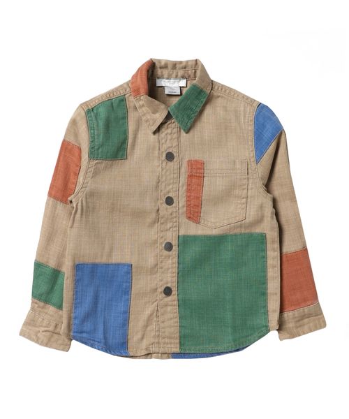Long sleeve shirt with classic collar
