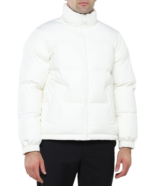 Quilted long sleeve jacket