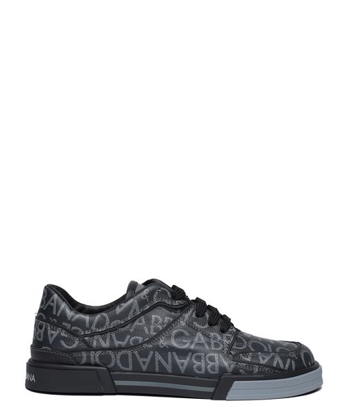 Logo printed sneakers