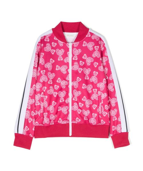 Кардиган с длинными рукавами и принтом