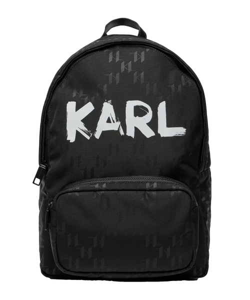 Printed backpack