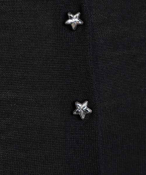 YUTHENTIC ♥ Star-embellished point scallop jumper M&Co Petite Grey Sequin Star Embellished Jumper | M&Co
