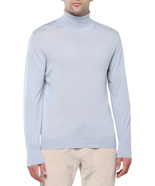 Long sleeve straight fit sweater