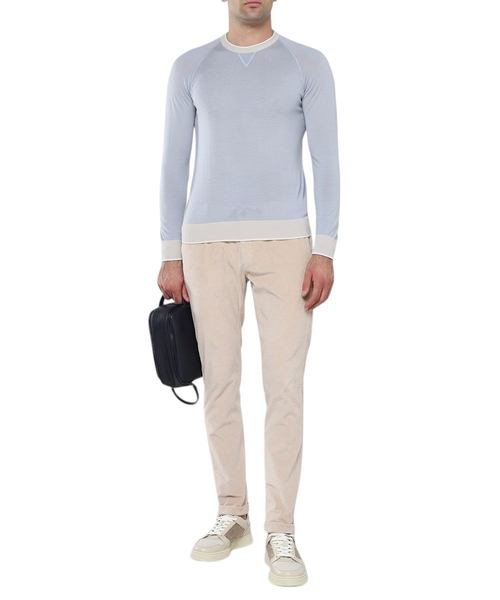 Long sleeve straight fit jumper
