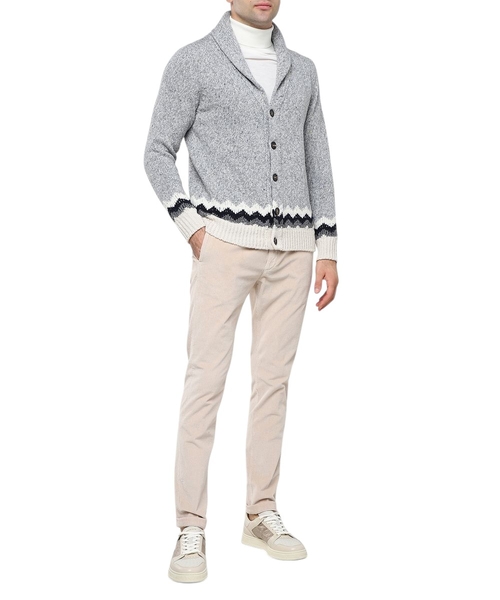 Düyməli bağlanma ilə uzunqol kardiqan