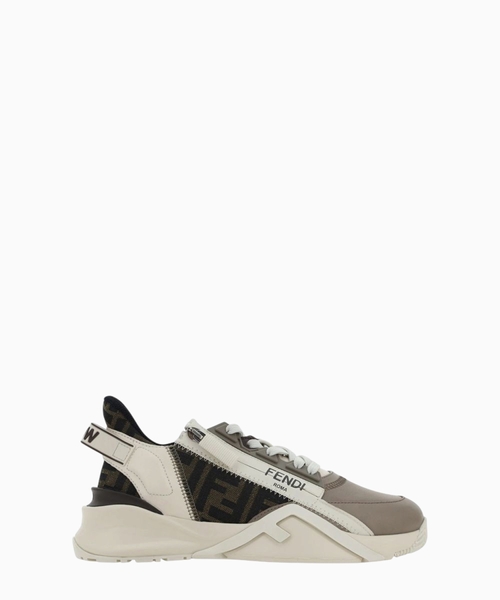 Flow sneakers with zip detail