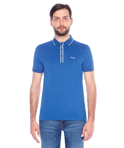 Klassik yaxalı qısaqol polo