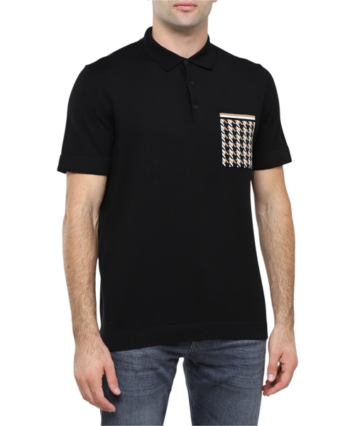 Short sleeve polo with classic collar