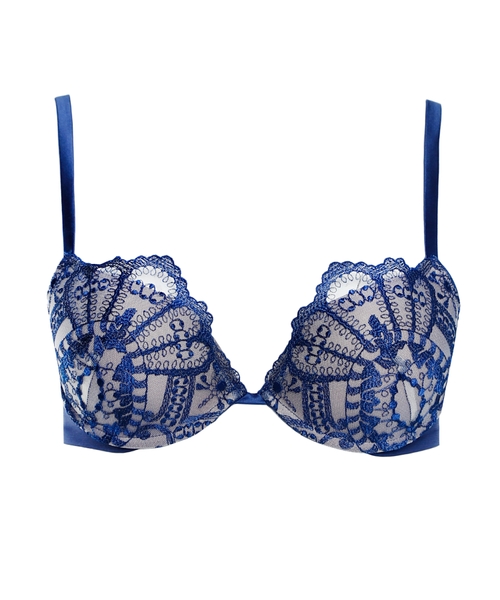 Lace design bra