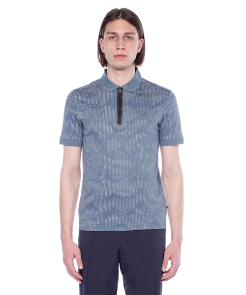 Klassik yaxalı qısaqol polo