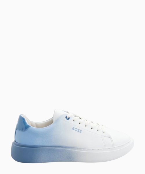 Sneakers with logo print