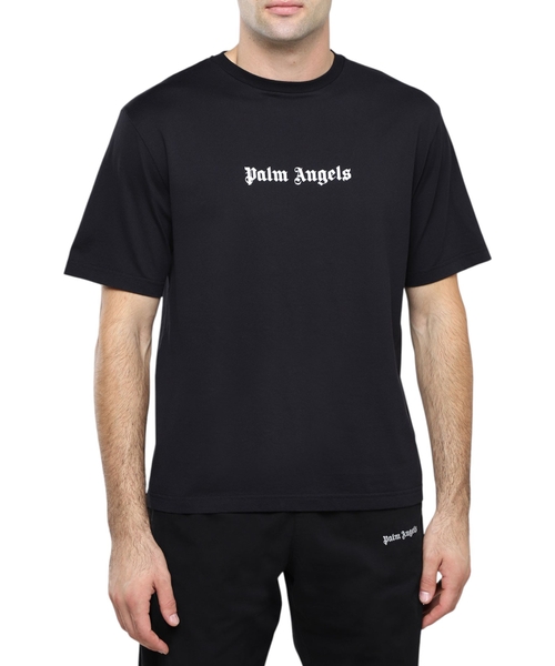 Palm Angels｜SHORT-SLEEVED ROUND NECK T-SHIRTS (PMAA089E Men's t-shirts with logo, graphics & monogram | Palm Angels®