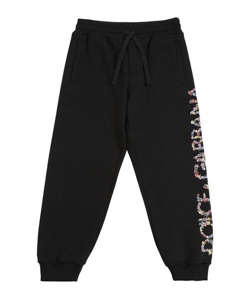 Logo printed jogging pants