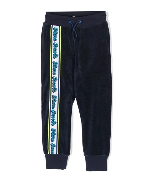 Logo detail striped pants