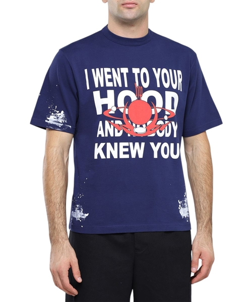 Round neck T-shirt with short sleeves