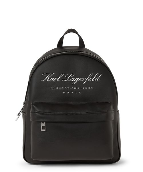 Karl Lagerfeld Kids Pink Washed Pink Backpack | Galeries Lafayette Doha