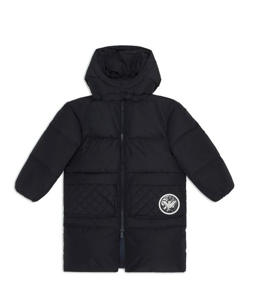 Куртка с длинными рукавами и деталью в виде логотипа