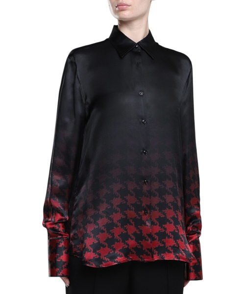 Рубашка с принтом