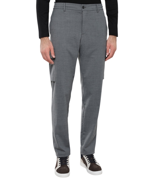 Брюки прямого кроя