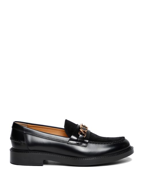 Loqo detallı dəri lofer