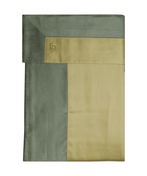 Logo embroidered duvet set
