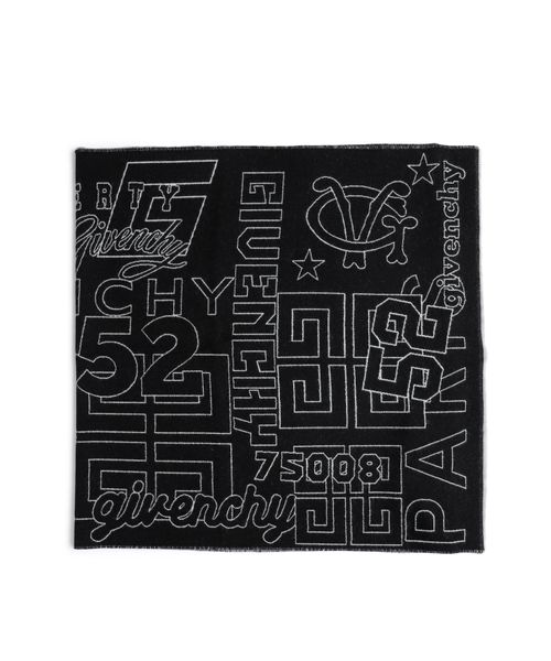 Embroidered scarf