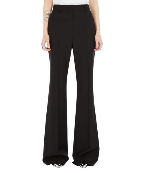 Hangar klyoş biçimli elastik yun şalvar