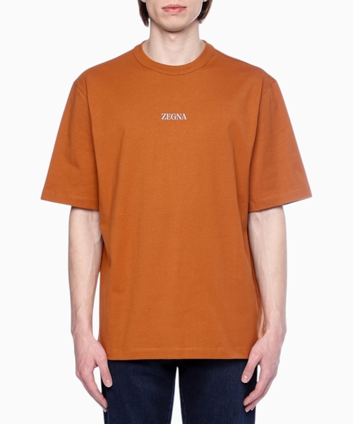 Dairəvi yaxa ilə qısaqol T-shirt