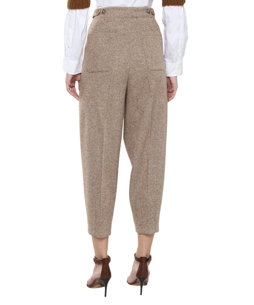 ★2024SS新作★SATUR★Aachen Wool Blend Tweed Half Pants Wool-Blend Tweed Pants – COMMENSE