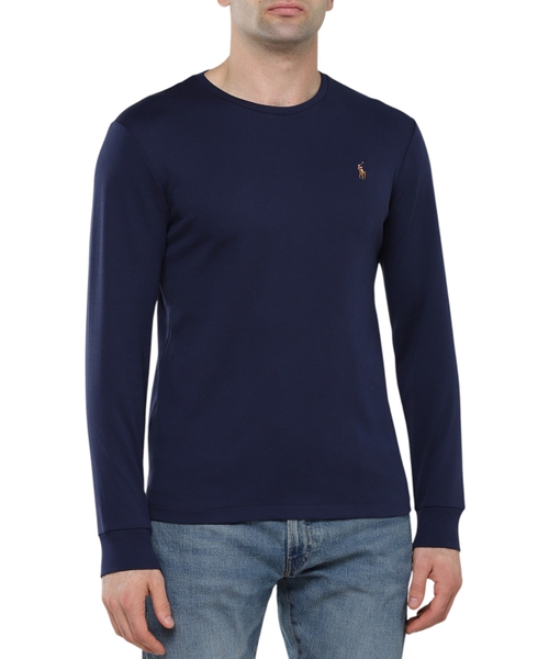 Round neck T-shirt with long sleeves