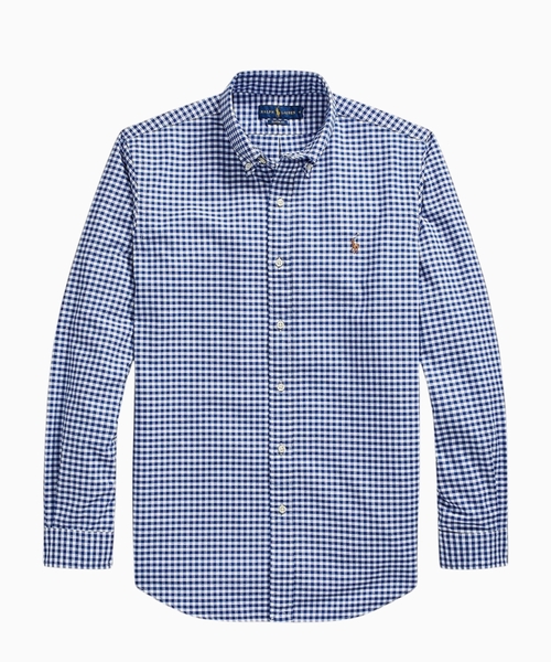 Long sleeve shirt with classic collar