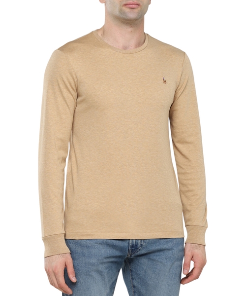 Round neck T-shirt with long sleeves