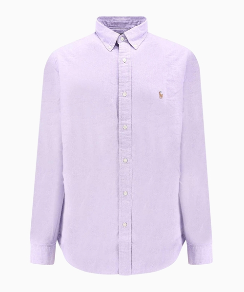Logo embroidered shirt