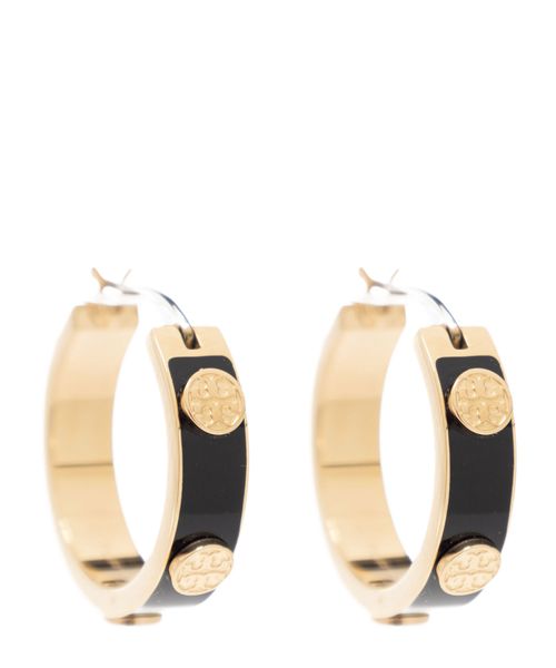 Logo detailing earrings