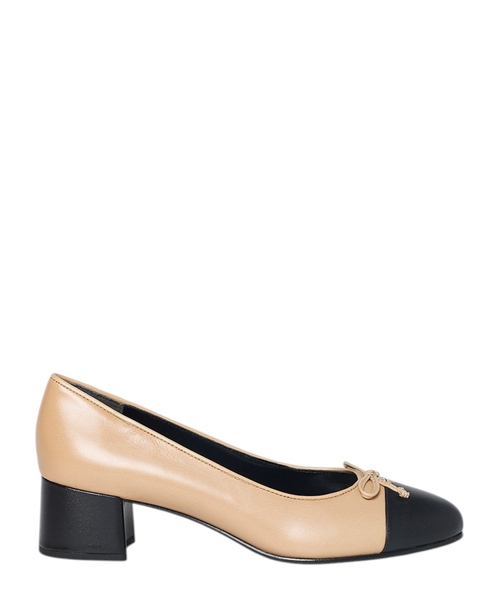 Loqo detallı hündürdaban ayaqqabı