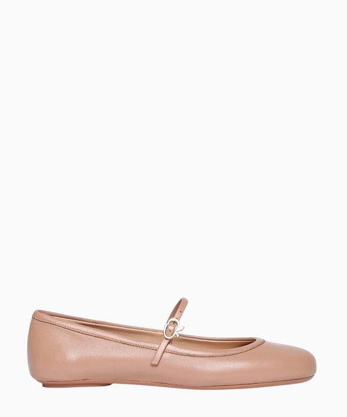 Leather Carla flat shoes