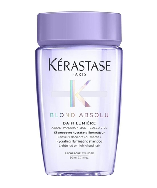 Açıq rəngli və boyanmış saçlar üçün Blond Absolu Bain Lumiere şampunu