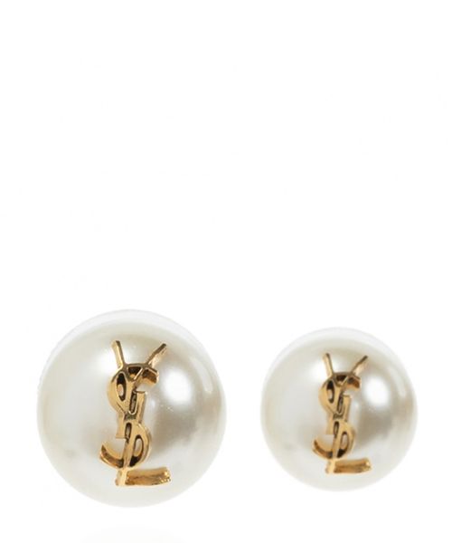 Logo detail earrings