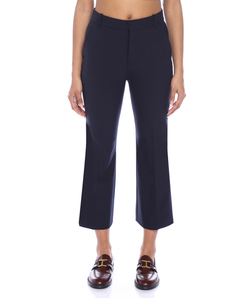 Cropped straight fit trousers Emporium