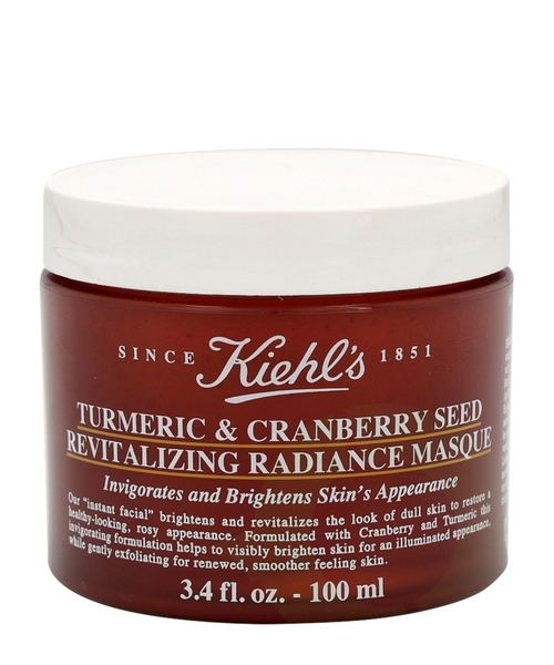 Zerdeçal və quşüzümü toxumu ilə parlaq verici maska