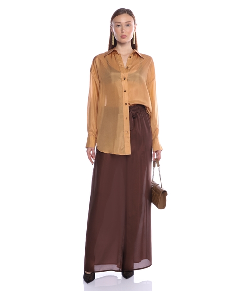 August silk wide-leg pants | Emporium