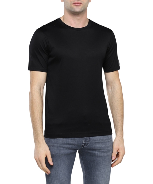 Loqo printli qısaqol T-shirt