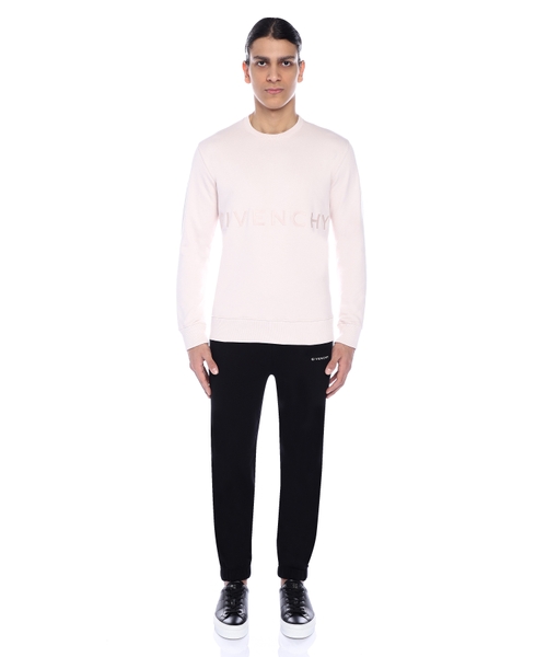 Logo printed long sleeve sweatshirt | Emporium