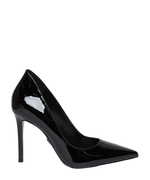 Patent leather pumps