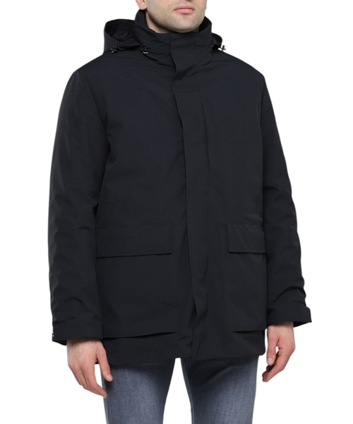 Straight fit long sleeve jaket