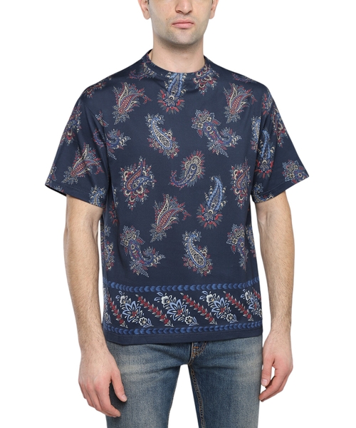 Printli qısaqol T-shirt